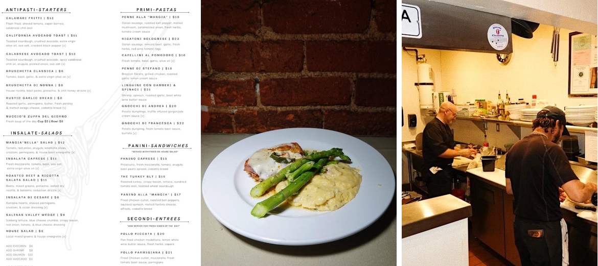 Mangia - Eat on Main Menu