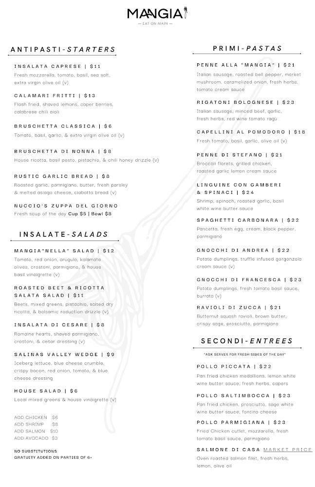 Mangia - Eat on Main Menu image 2